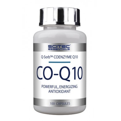 Co-Q10 100 caps Coenzima Efeitos Scitec Nutrition 